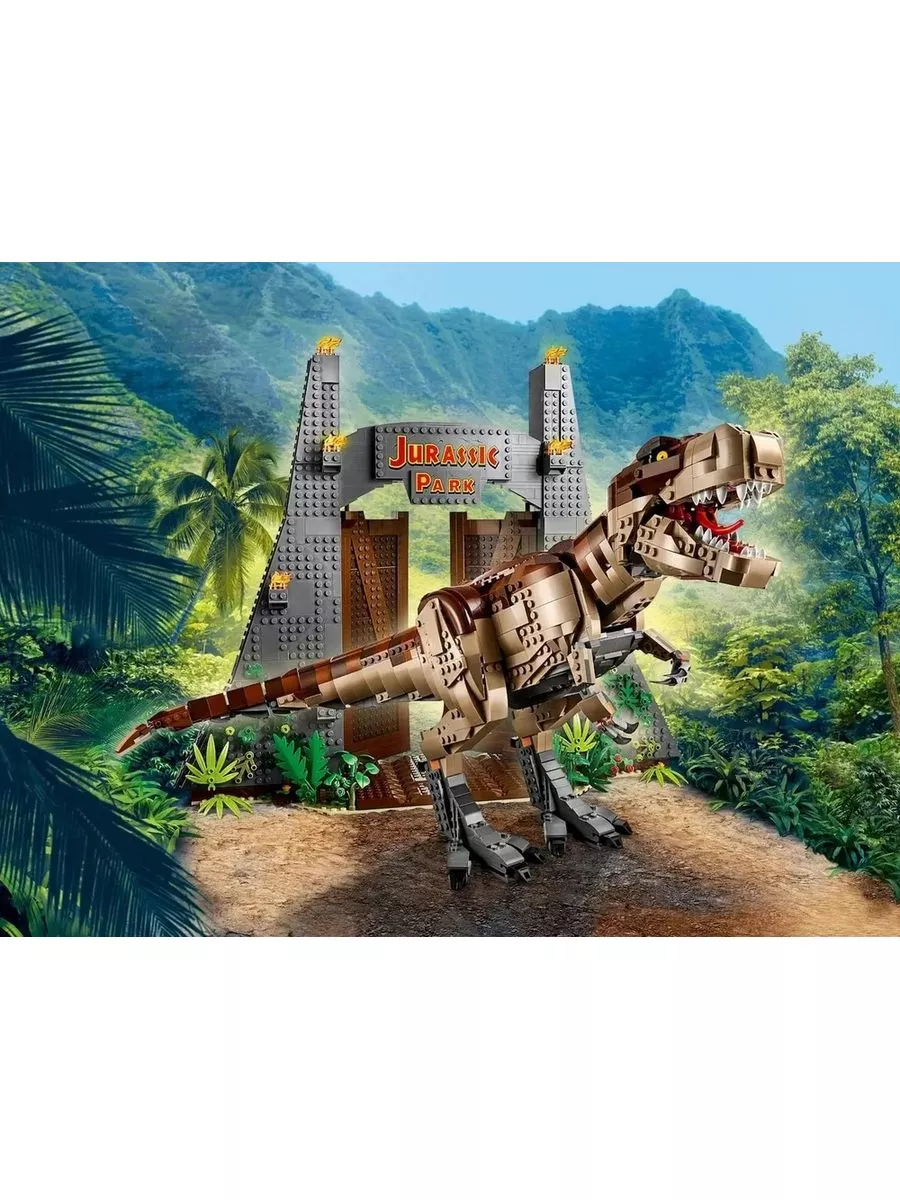 Конструктор Мир Юрского Периода Ярость Тирекса LEGO 114631153 купить за 11  510 ₽ в интернет-магазине Wildberries