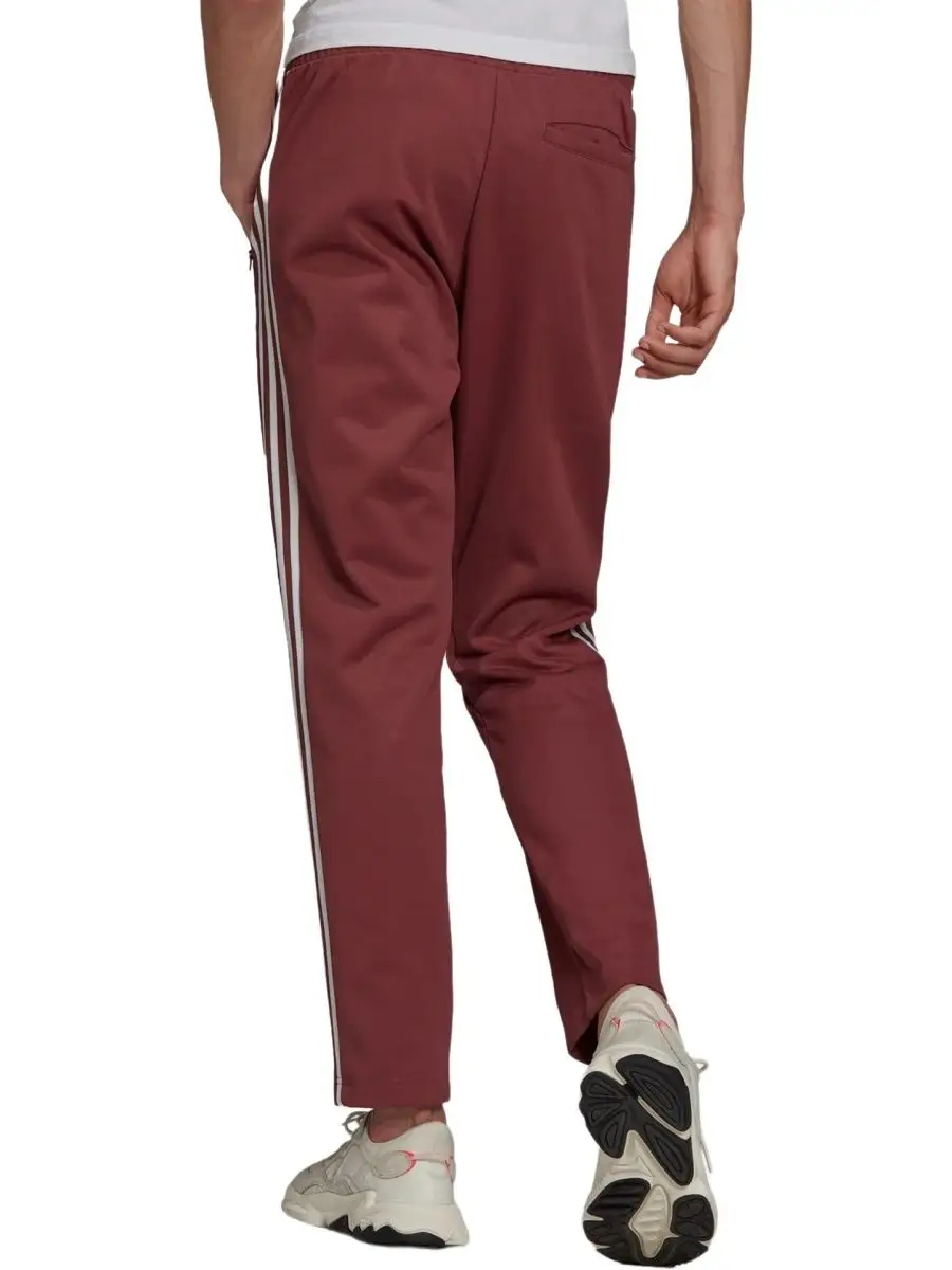 Adidas beckenbauer track store pants maroon