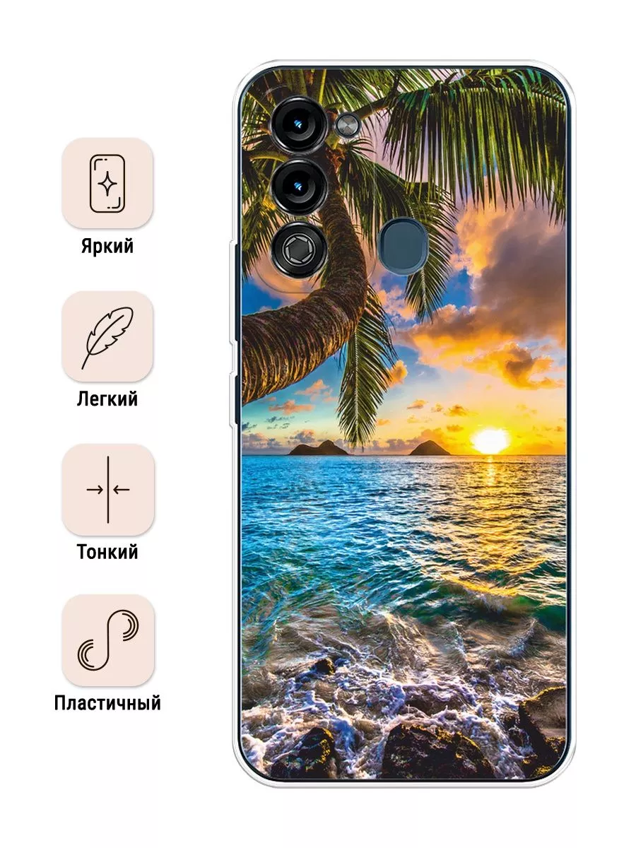 Чехол на Itel Vision 3 / Ител Вижн 3 с рисунком ITEL 114702675 купить за  349 ₽ в интернет-магазине Wildberries