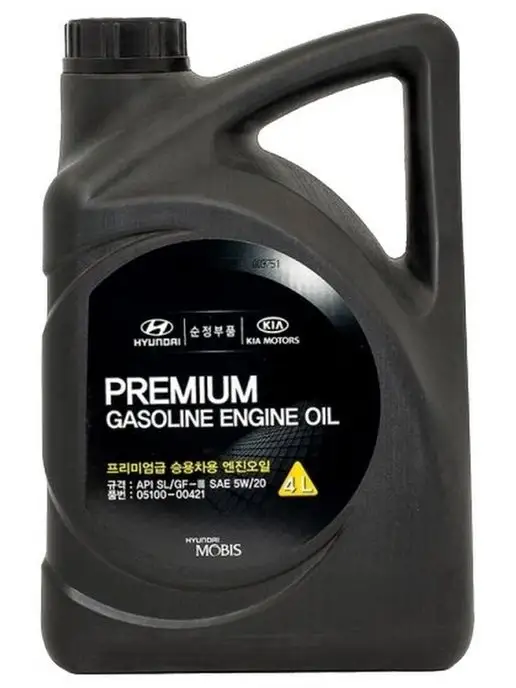 Hyundai-KIA HYUNDAI Premium Gasoline 5w20 SL GF-3 4L