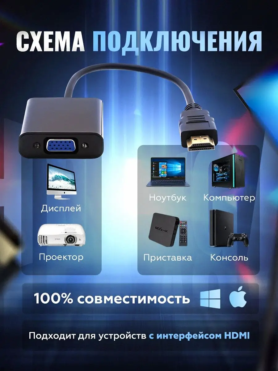 Переходник с HDMI на VGA: применение, отзывы :: азинский.рф