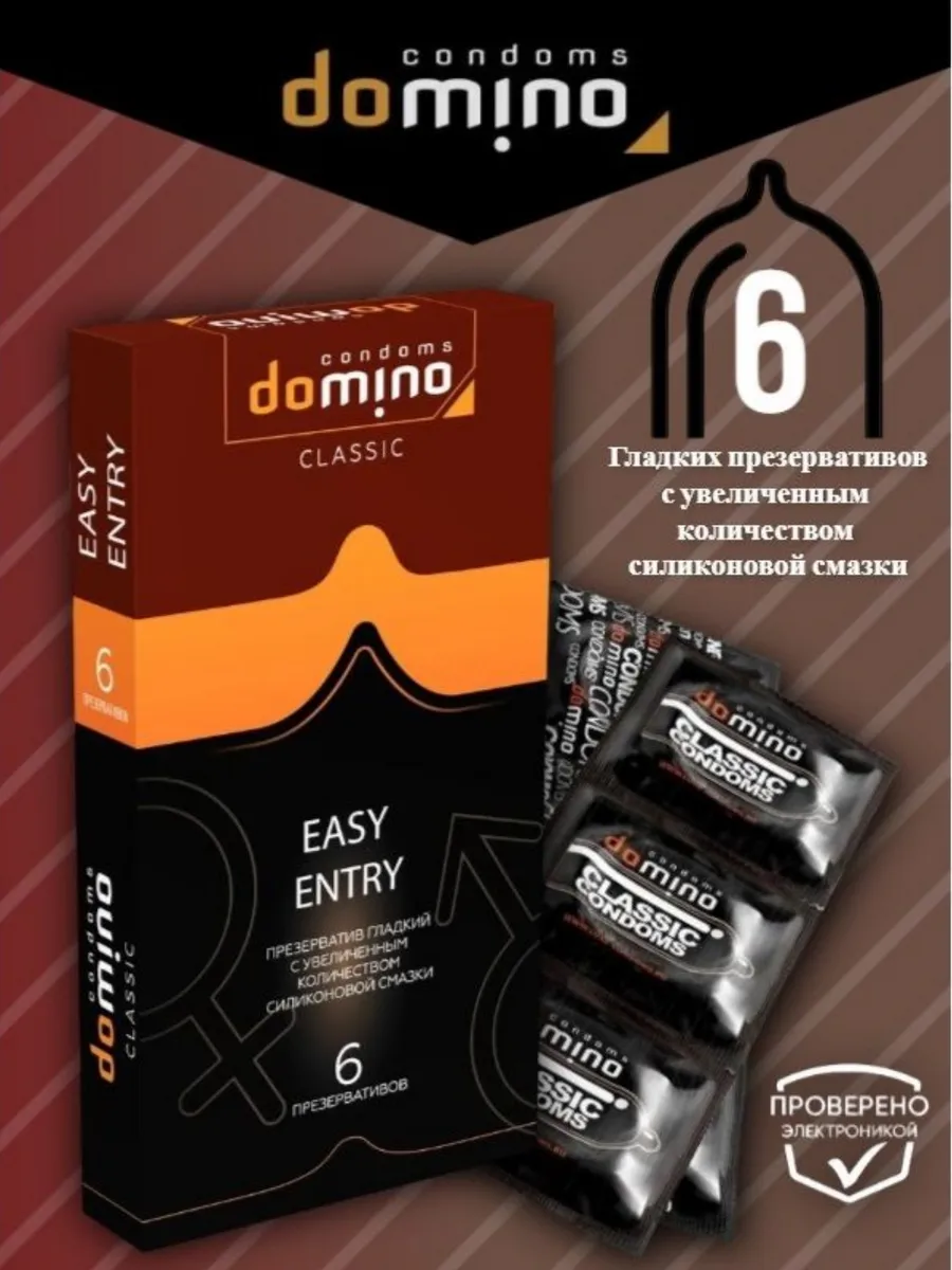 Презервативы CLASSIC Easy Entry 6 шт
