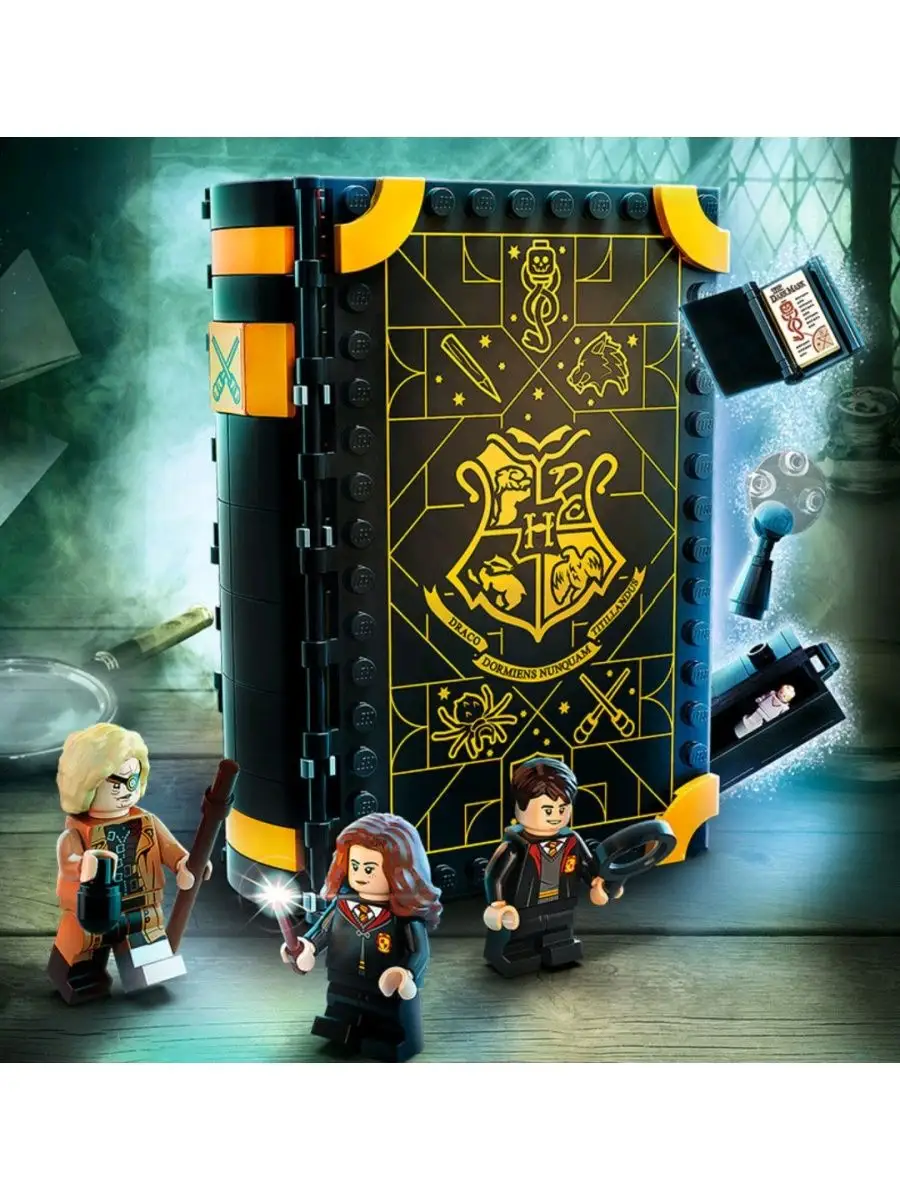 Конструктор Гарри Поттер Harry Potter Волшебная книга LEGO 114988583 купить  за 1 115 ? в интернет-магазине Wildberries