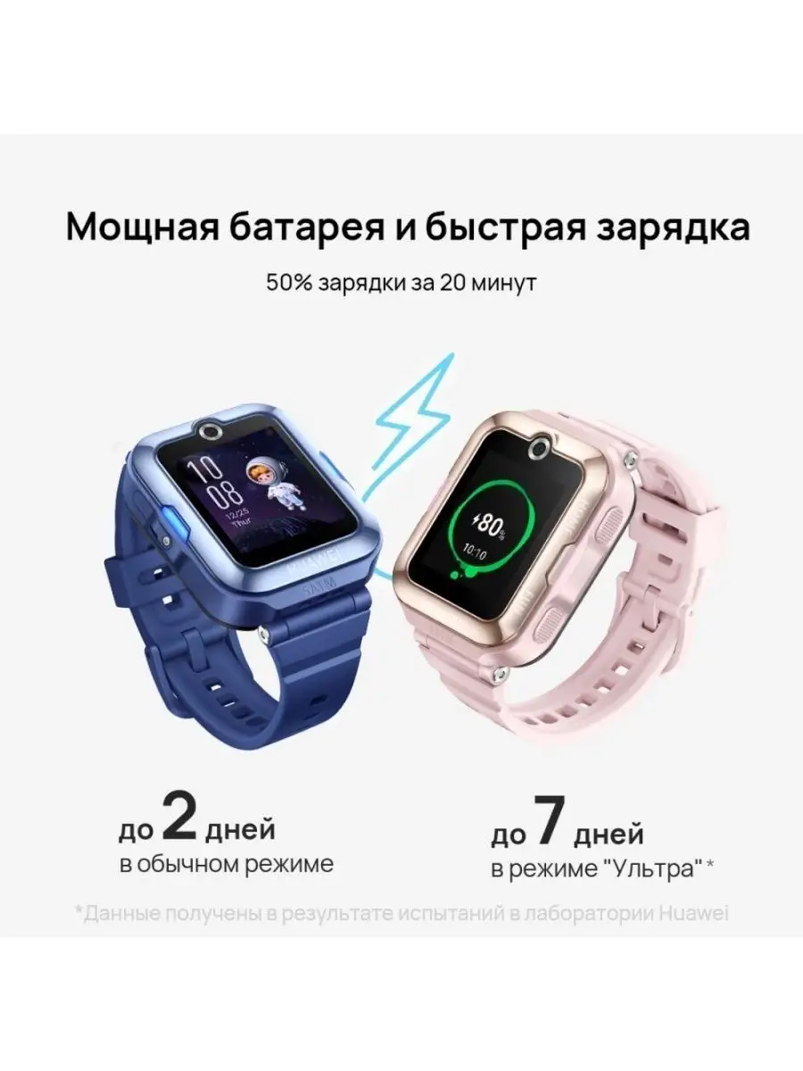 Смарт-часы HUAWEI WATCH KIDS 4 Pro Huawei 115016666 купить в  интернет-магазине Wildberries