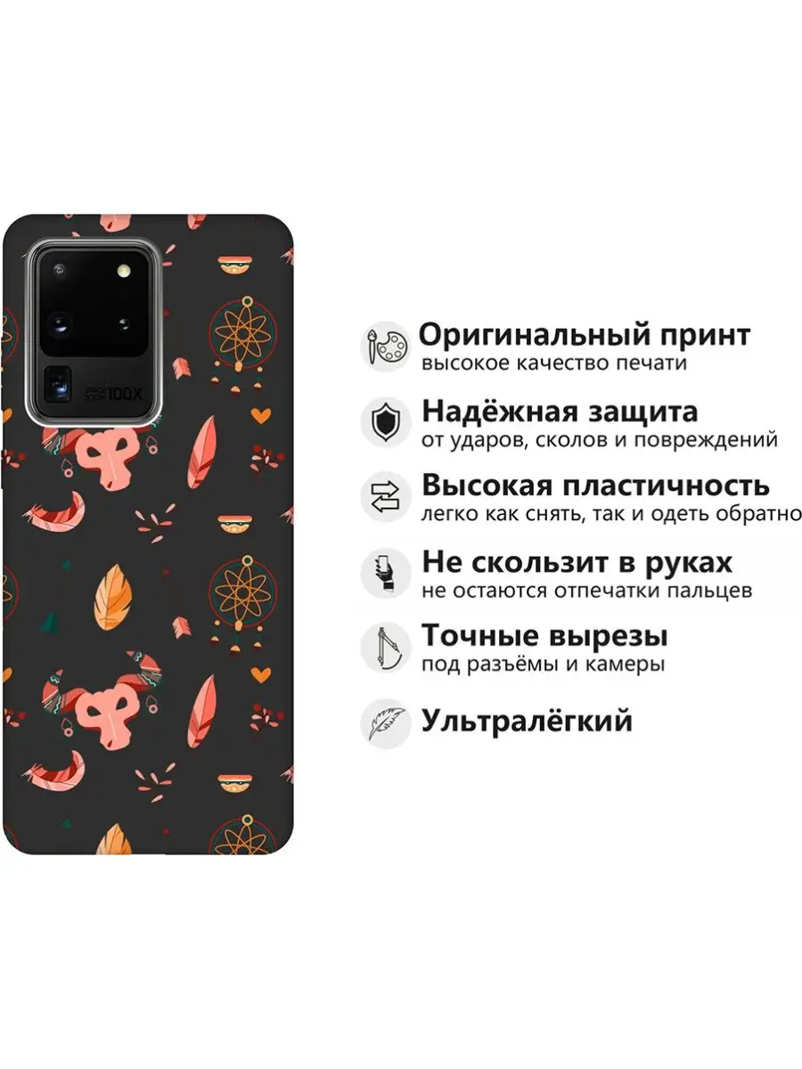 Чехол на Samsung Galaxy S20 Ultra Samsung 115099990 купить за 207 ₽ в  интернет-магазине Wildberries