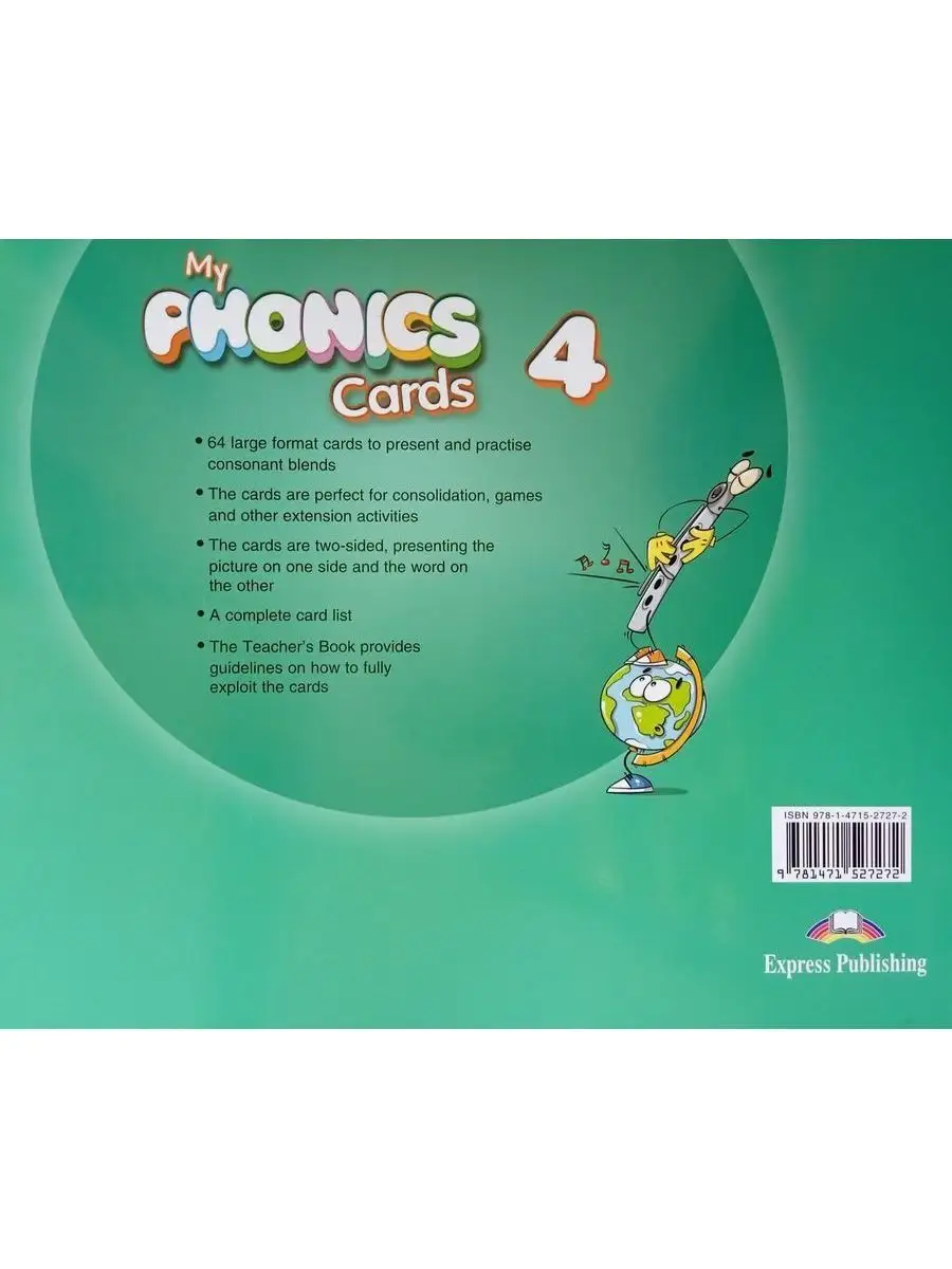 My Phonics 4 Cards фоникс английский набор карточек Express Publishing  115115345 купить за 2 385 ₽ в интернет-магазине Wildberries