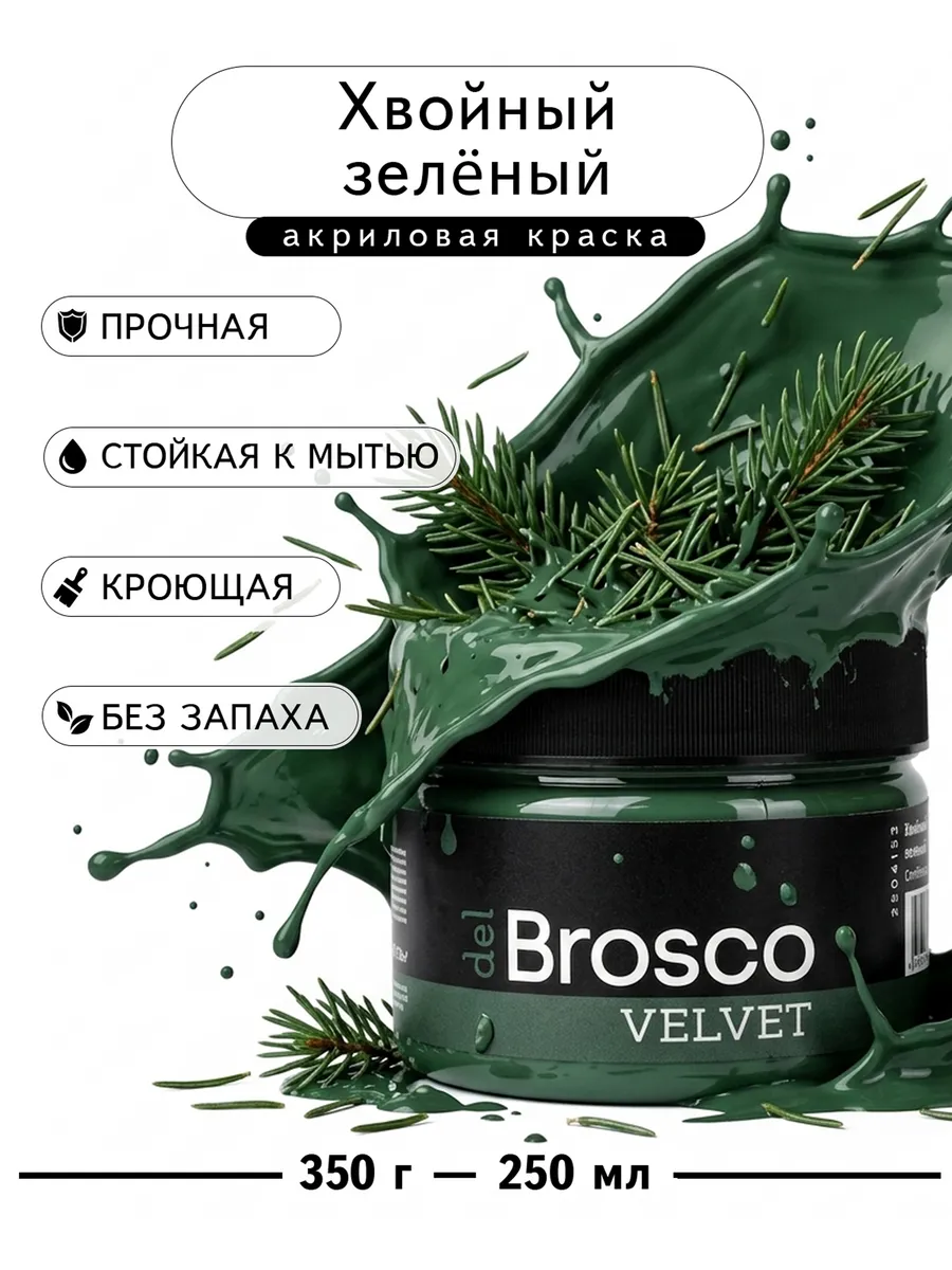 Краска для мебели, дерева и интерьера зеленый