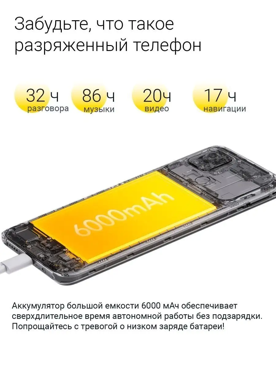 Смартфон POCO C40 4 GB+64 GB Green Xiaomi 115424053 купить в  интернет-магазине Wildberries