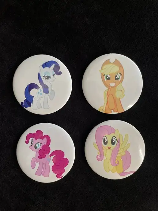 Значок My little Pony, Пони, Единорог