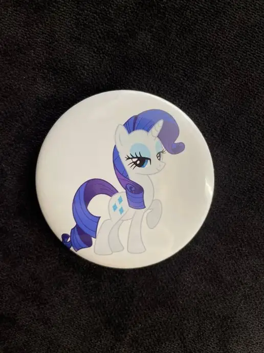 Значок My Little Pony Rarity Единорог