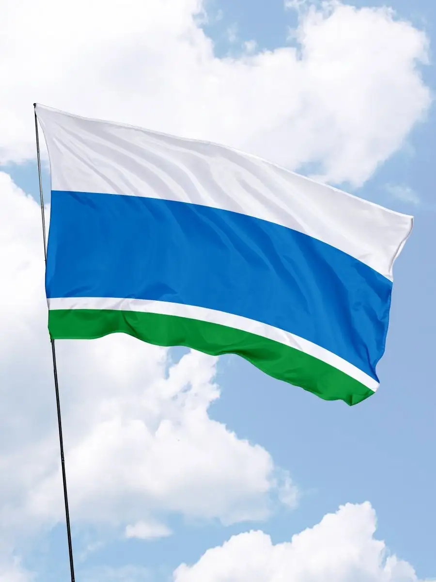 Флаг Свердловская область большой 90*135см без флагштока