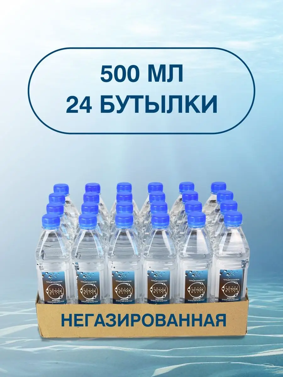 Вода питьевая TOTAL DETOX WATER TOTAL DETOX 115956737 купить в  интернет-магазине Wildberries