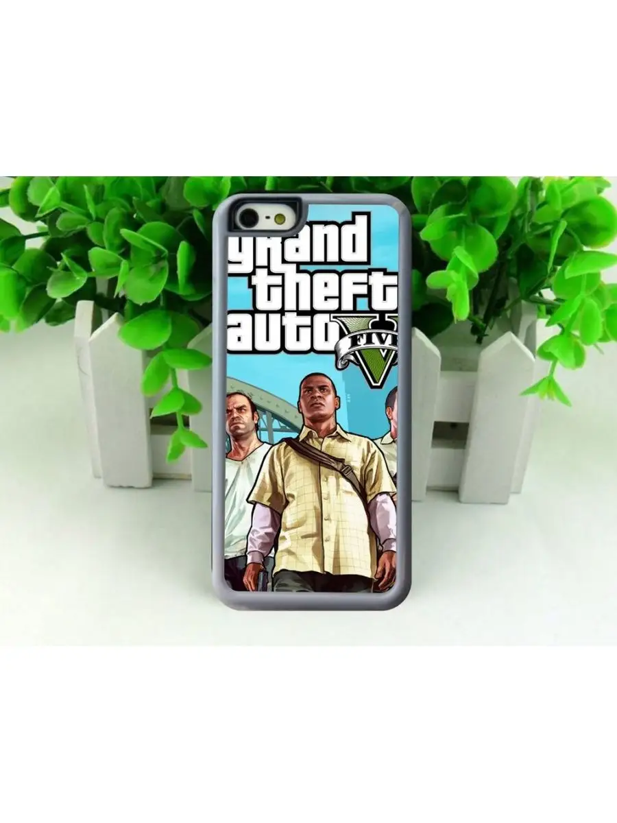 Чехол GTA, iPhone 6 Plus, 6S Plus GOODbrelok 116006155 купить за 769 ₽ в  интернет-магазине Wildberries