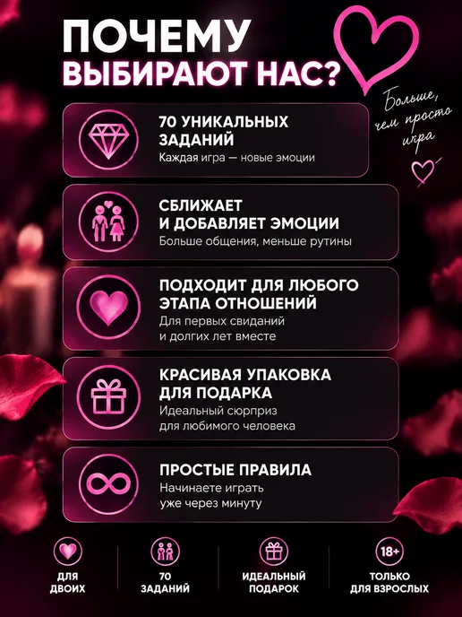 LoveHub Грязные мыслишки игра 18+ для пары и двоих взрослых, вариант, фото 7