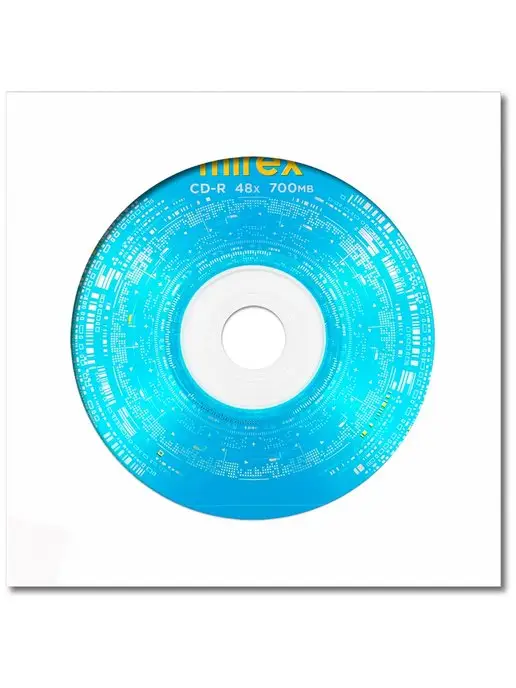 Mirex Диски для записи CD-R PRINTABLE, 700MB, 48x, Cake box, 25 шт…, Диск CD-R STANDARD +, фото 2