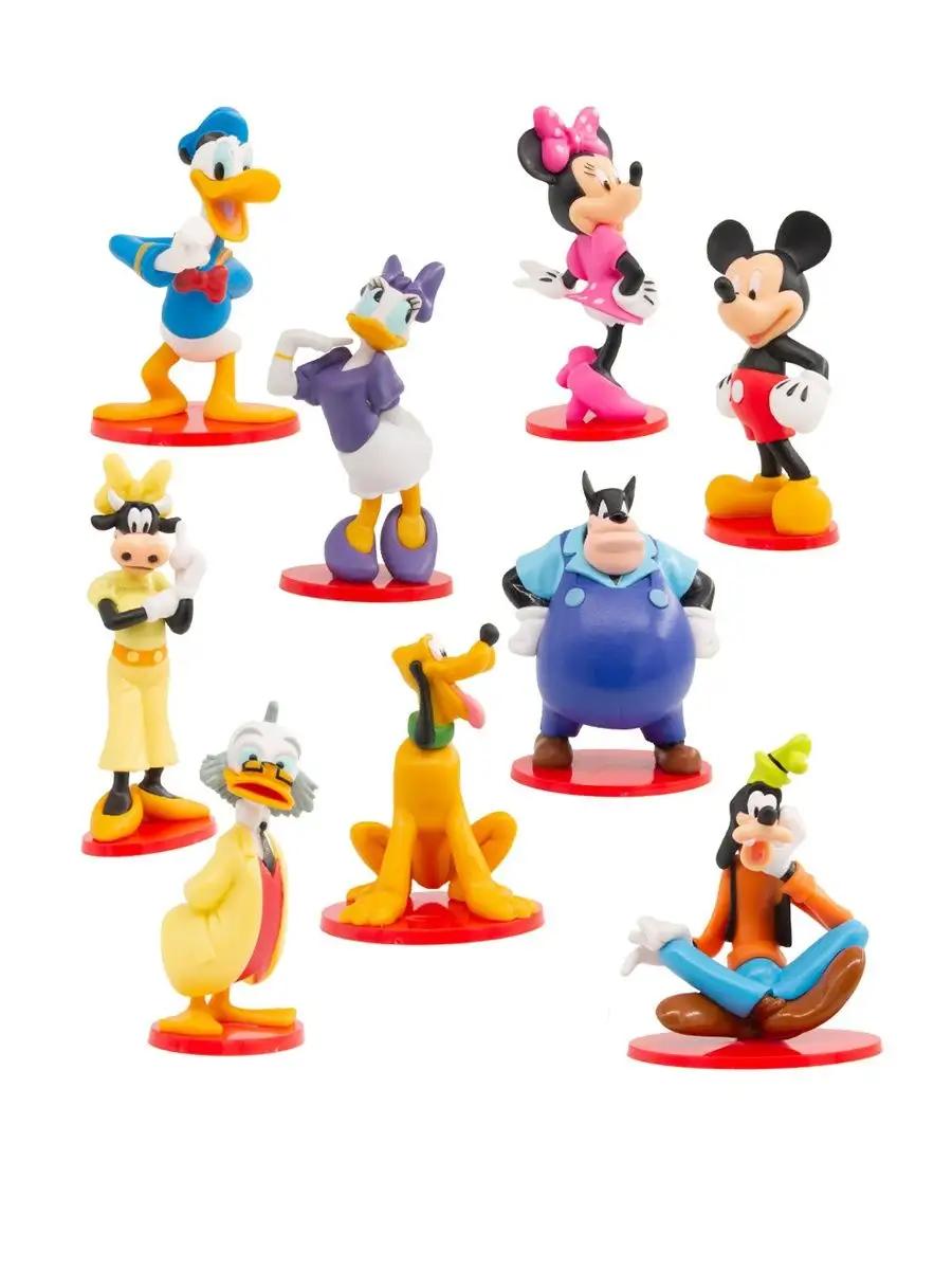 Большие игрушки DISNEY Дисней Микки Маус и друзья, 2 шт Конфитрейд  116134876 купить за 405 ₽ в интернет-магазине Wildberries