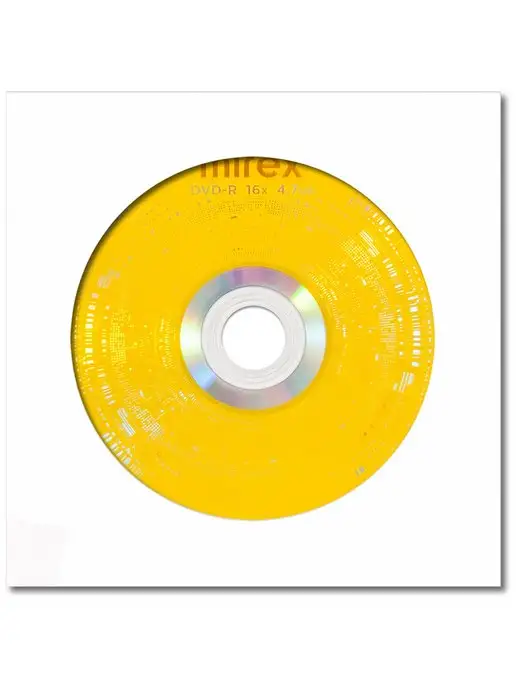 Mirex Диск DVD-R 4,7Gb 16x в конверте, 4,7 ГБ, фото 2