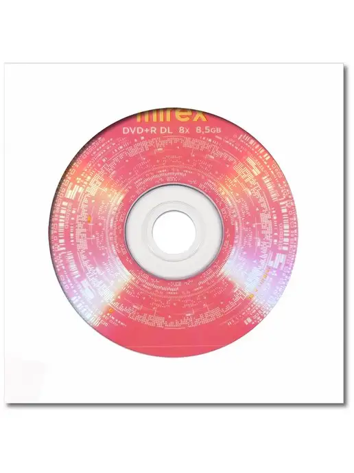 Mirex Диск DVD+R DL 8.5Gb 8x в конверте, 8,5 ГБ, фото 2