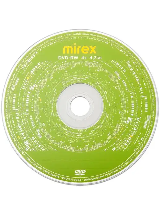 Mirex Диск DVD-RW 4,7Gb 4x в конверте, 4,7 ГБ, фото 2