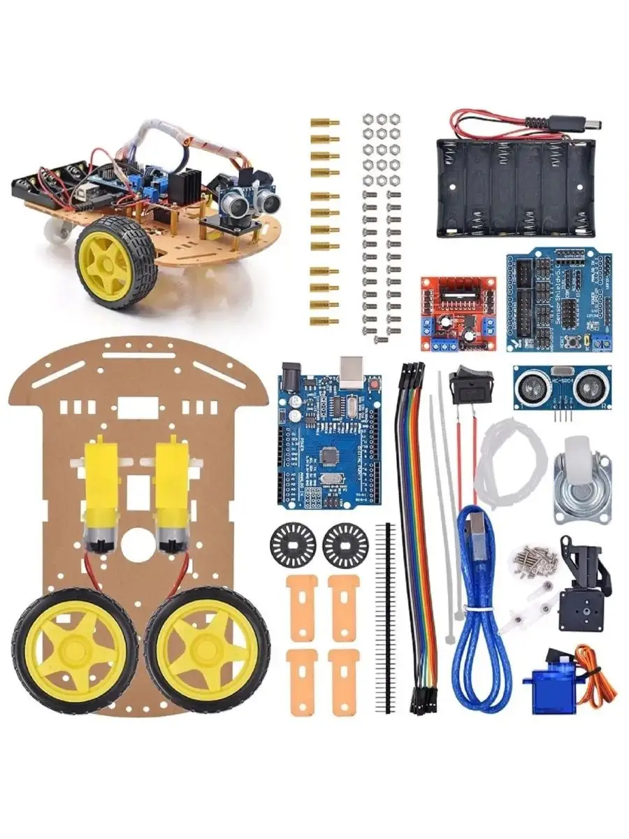 Arduino 2WD робот умная машина МП-1 Arduino 116282028 купить за 2 720 ₽ в  интернет-магазине Wildberries