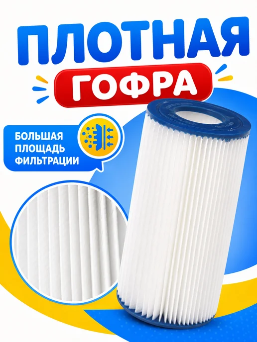 Intex Сменный картридж тип А, В для фильтр-насосов, вариант, фото 3
