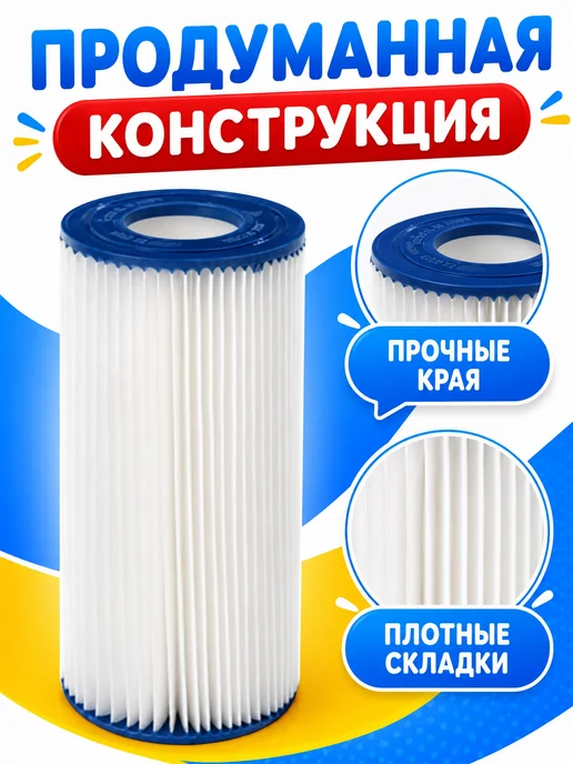 Intex Сменный картридж тип А, В для фильтр-насосов, вариант, фото 8