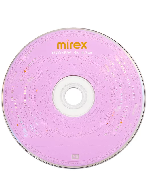 Mirex Диск DVD+RW 4,7Gb 4x, slim box, 4,7 ГБ, фото 3