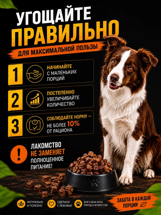 МурЛай Легкое говяжье сушеное для собак 600 г, 300 г, фото 4