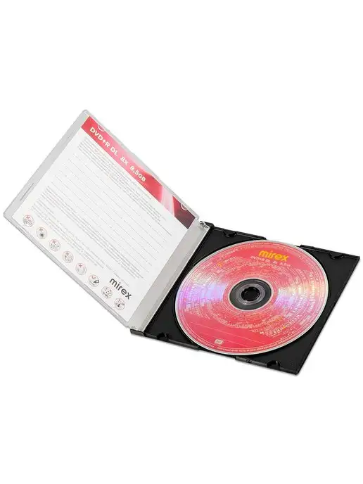 Mirex Диск DVD+R DL 8,5Gb 8x slim, 8,5 ГБ, фото 2