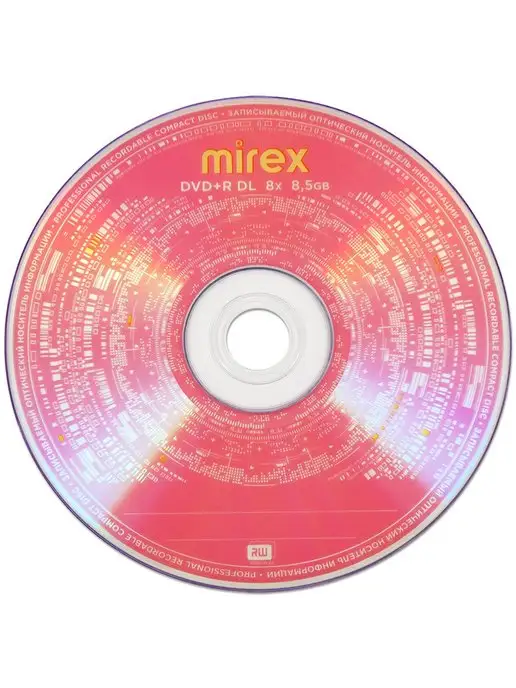Mirex Диск DVD+R DL 8,5Gb 8x slim, 8,5 ГБ, фото 3