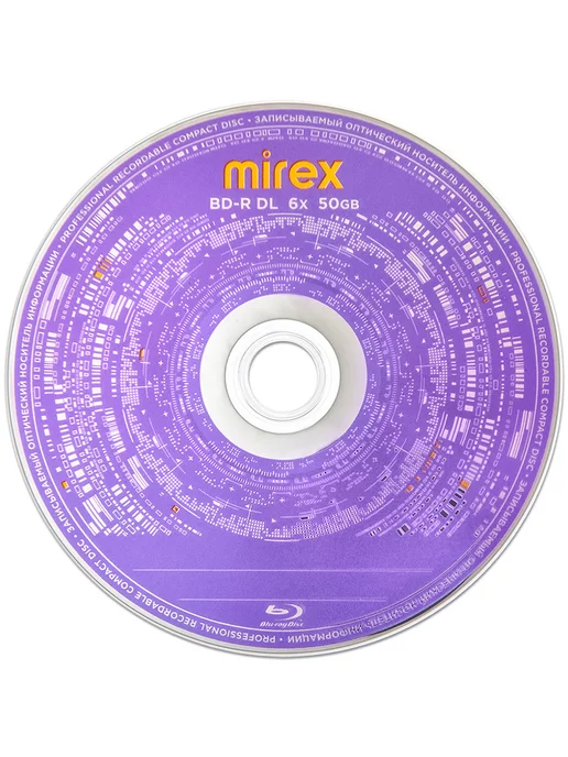 Mirex Диск BD-R 50Gb 6x, slim box, 50 ГБ, фото 5