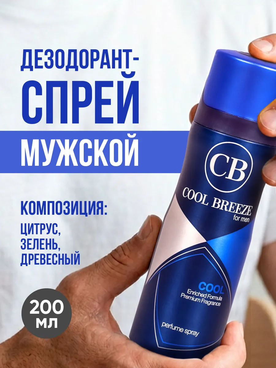 Дезодорант спрей парфюмированный Cool 200 мл