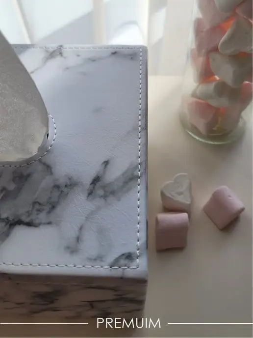 Milano Estetica Салфетница интерьерная на стол кухонная боксы, белый, в упаковке 400 г, фото 5