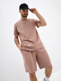 Костюм домашний с шортами хлопок спортивный