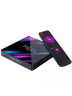 H96 MAX Android 10 ТВ-приставка 2/16 Gb RK3318 четырехъядерн Unistok 116433434 купить за 3 219 ₽ в интернет-магазине Wildberries