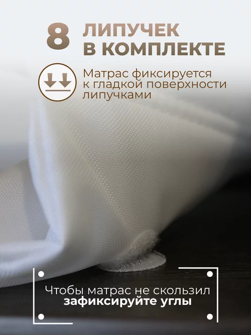 LenkaBaby Матрас для пеленания водонепроницаемый 70*80, 70x80, фото 6