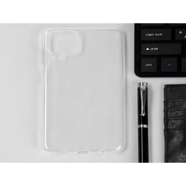 Чехол на телефон Samsung M12 прозрачный