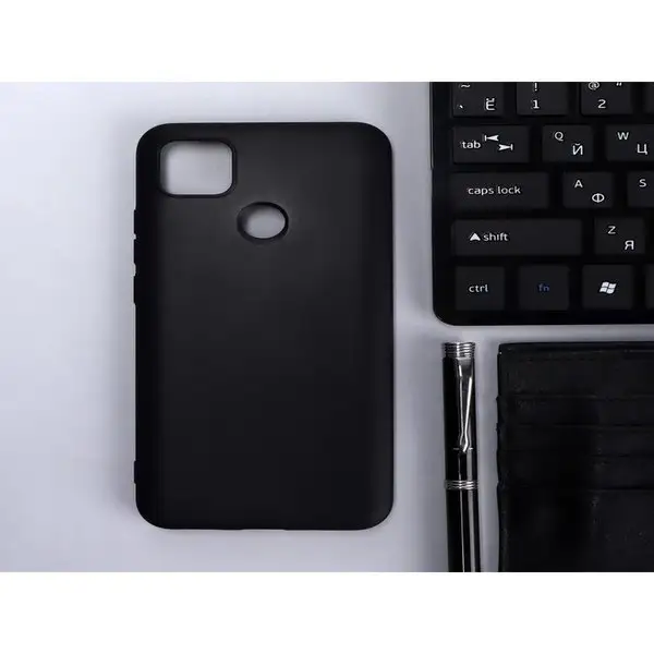 Чехол на телефон Xiaomi Redmi 9C силиконовый матовый