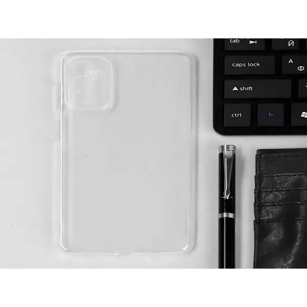 Чехол на телефон Samsung M52 прозрачный