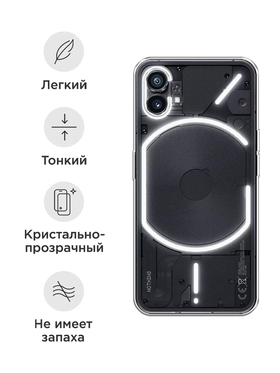 Чехол на Nothing Phone 1 / Нофинг Фон 1 Nothing 116545333 купить в  интернет-магазине Wildberries