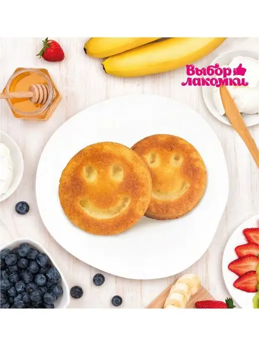 Выбор лакомки Кекс Фейсики с начинкой со вкусом банана, 1 кг, десерт, 1 кг, фото 3