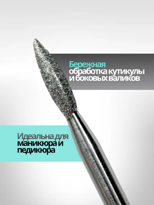 Система Фреза Пламя синее 243.080.023 С в блистере 10 шт, 10 шт, фото 2