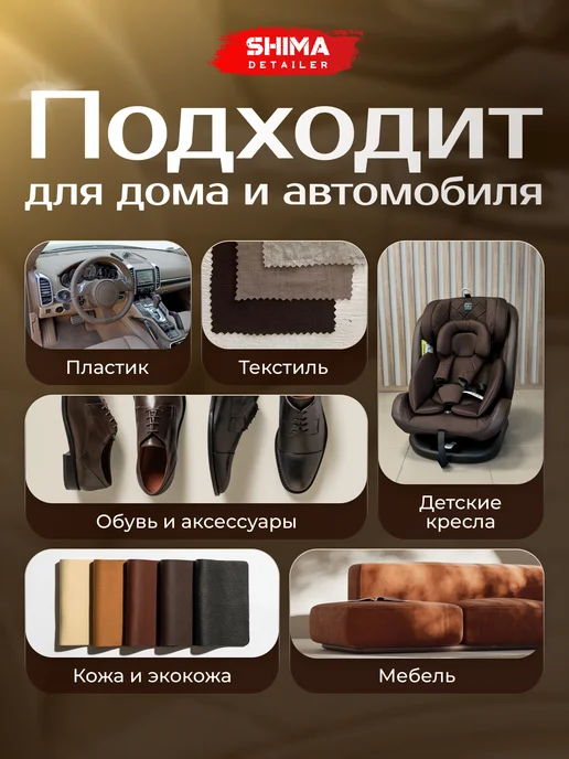 SHIMA Универсальный очиститель салона авто QUICK CLEANER 500 мл, 500 мл, фото 5