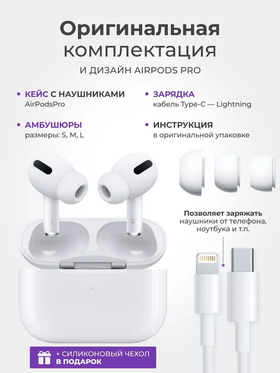 Наушники беспроводные A.Pods Pro и Pro 2 для iPhone Android OSTAF 116622335  купить в интернет-магазине Wildberries