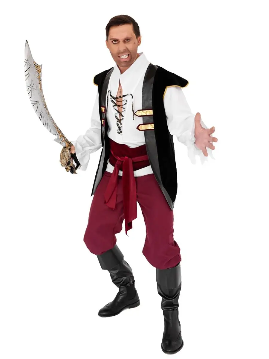 Оригинальные мужские пиратские костюмы для настоящих пиратов