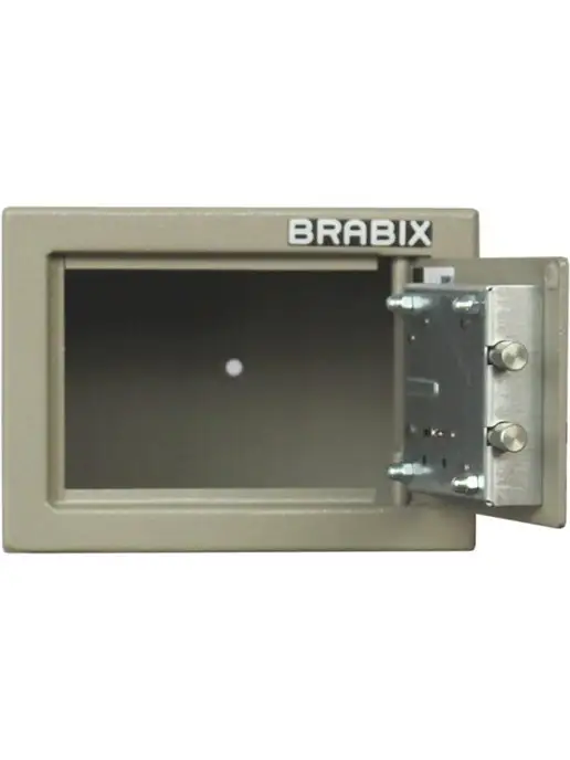 BRABIX Сейф мебельный "D-14m" 145х200х150 мм, 3 кг, 145x200x150 мм, 3 кг, фото 3