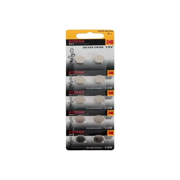 Батарейка алкалиновая SG10 SR1130 SR54 10 шт