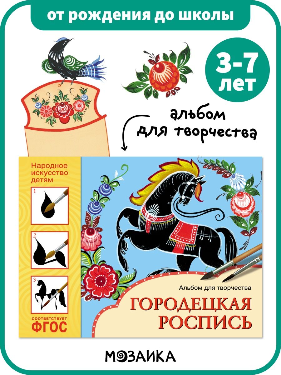 Творчество городецкого. Городецкая роспись раскраска с образцом. См Городецкий.