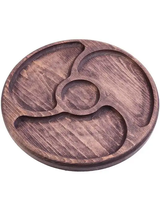 Менажница деревянная для сервировки - фото 3