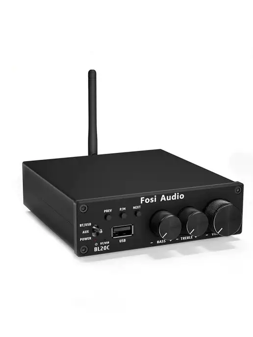 Fosi Audio BL20C Bluetooth 2.1 Усилитель 160 Вт x 2 класс D, 160 Вт, фото 7